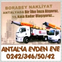 Antalya BOrabey evden eve nakliyat