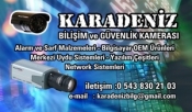 Karadeniz Bilisim Güvenlik Sistemleri  Elektrik Yazilim Netwprk Sistemleri – kastamonu