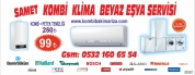 SAMET KOMBİ KLİMA BEYAZ EŞYA SERVİSİ